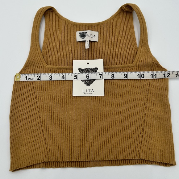 LITA BY CIARA - True Ribbed Tank Top - Picture 9 of 10